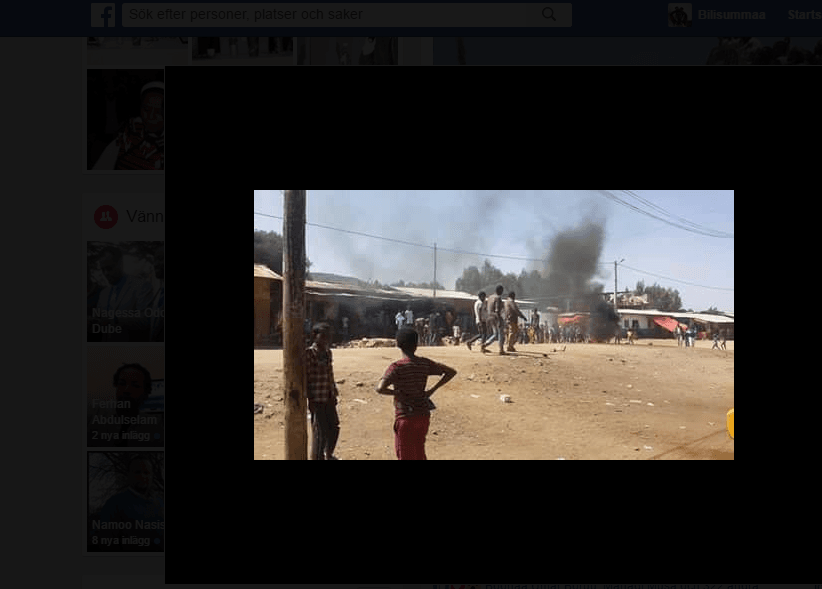 Ganama kana Harargee Bahaa Magaalaa Cinaaqsan keessatti ummanni weerara Liyyuu Poolisii Wayyaanee hiriiraan mormaa oole.